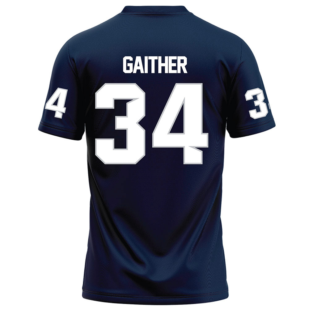 Samford - NCAA Football : Malik Gaither - Navy Football Jersey