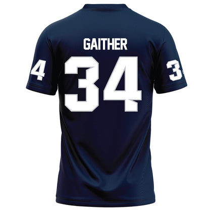 Samford - NCAA Football : Malik Gaither - Navy Football Jersey