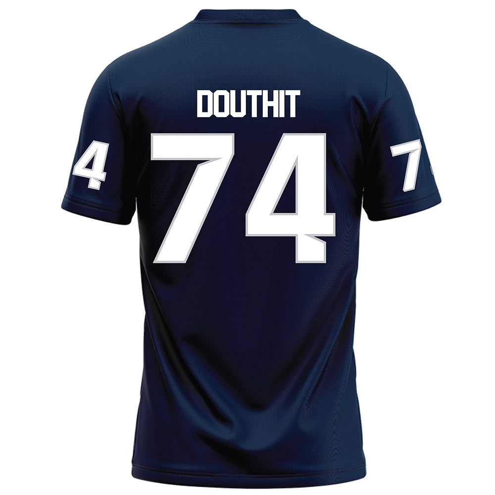 Samford - NCAA Football : Tyler Douthit - Navy Football Jersey