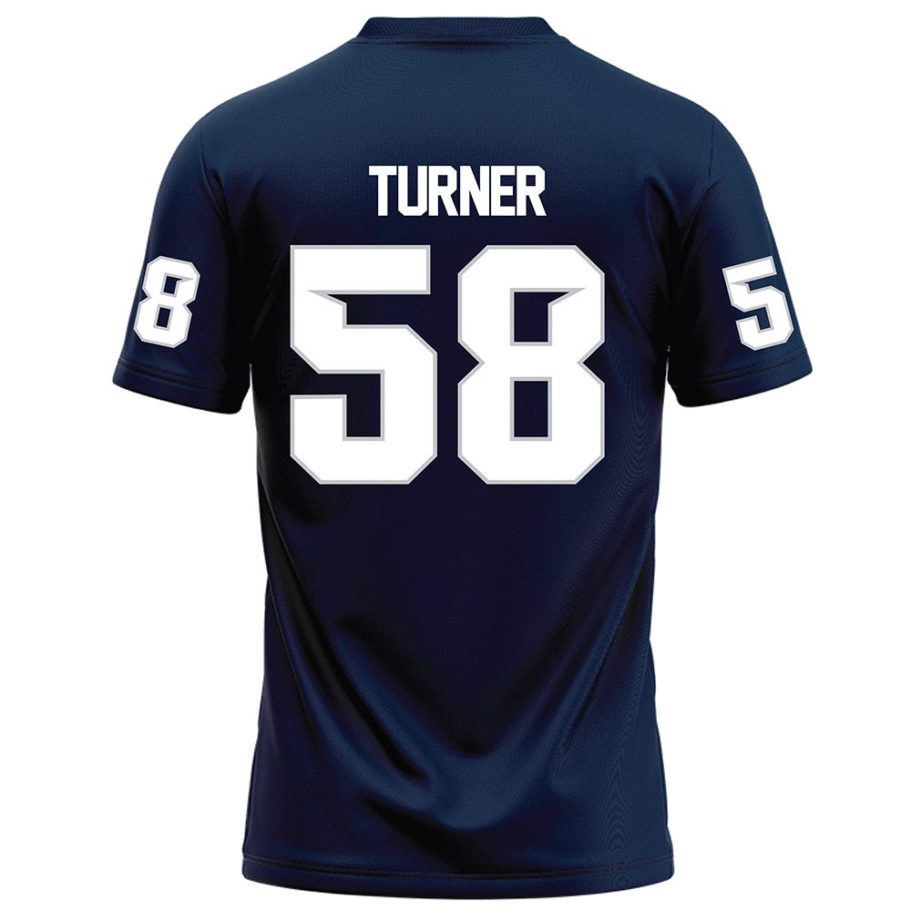 Samford - NCAA Football : Wil Turner - Navy Football Jersey-1