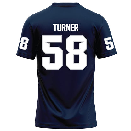 Samford - NCAA Football : Wil Turner - Navy Football Jersey-1