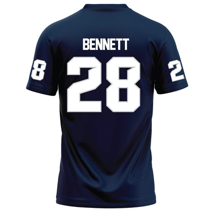 Samford - NCAA Football : Jonathan Bennett - Navy Football Jersey