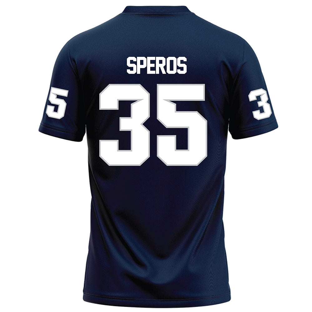Samford - NCAA Football : Nick Speros - Navy Football Jersey