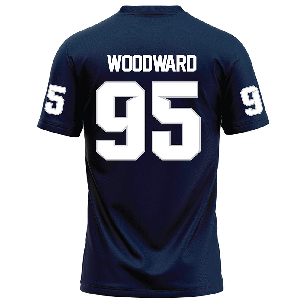 Samford - NCAA Football : Maxton Woodward - Navy Football Jersey