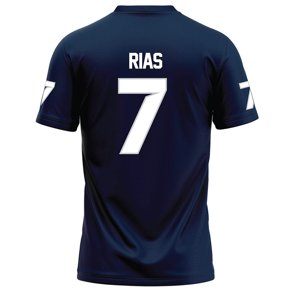 Samford - NCAA Football : Dj Rias - Navy Football Jersey