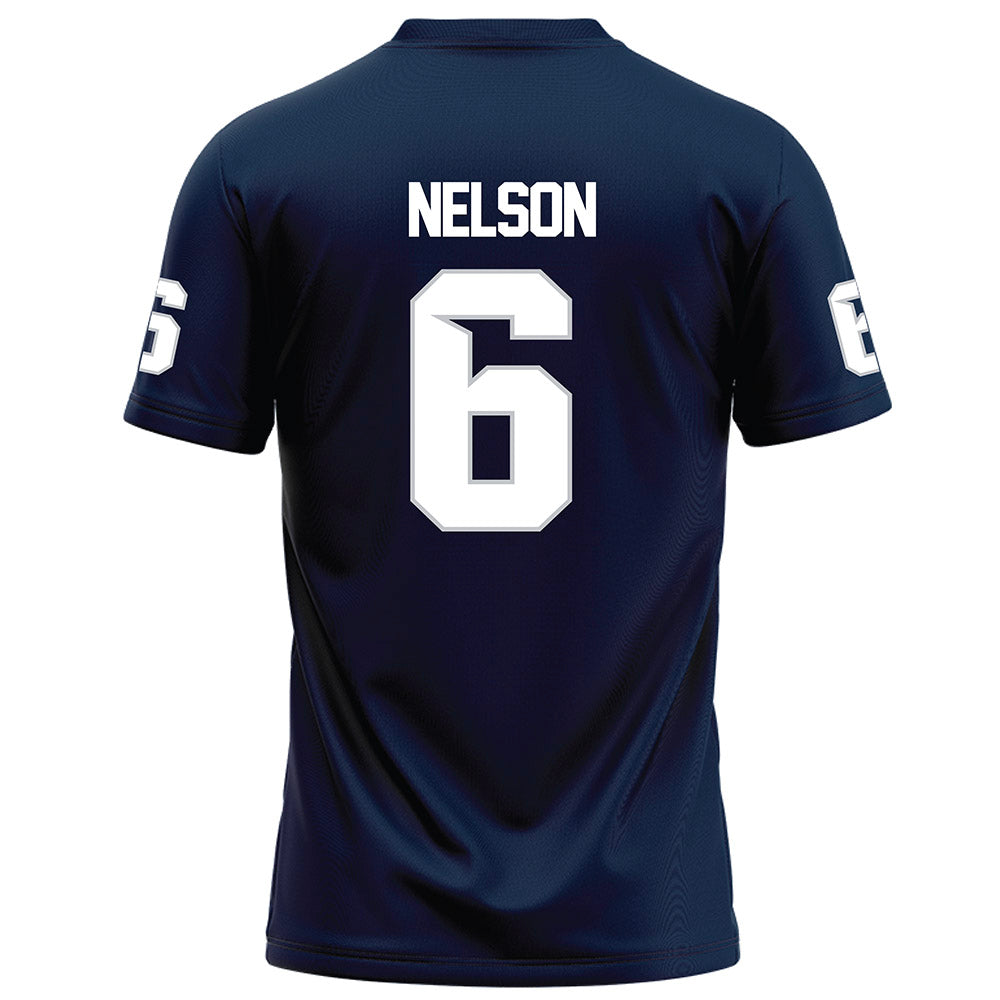 Samford - NCAA Football : Jalen Nelson - Navy Football Jersey