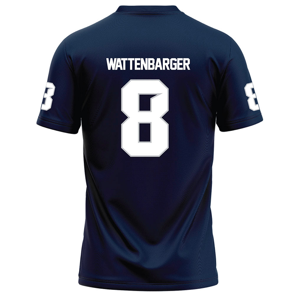 Samford - NCAA Football : Luke Wattenbarger - Navy Football Jersey