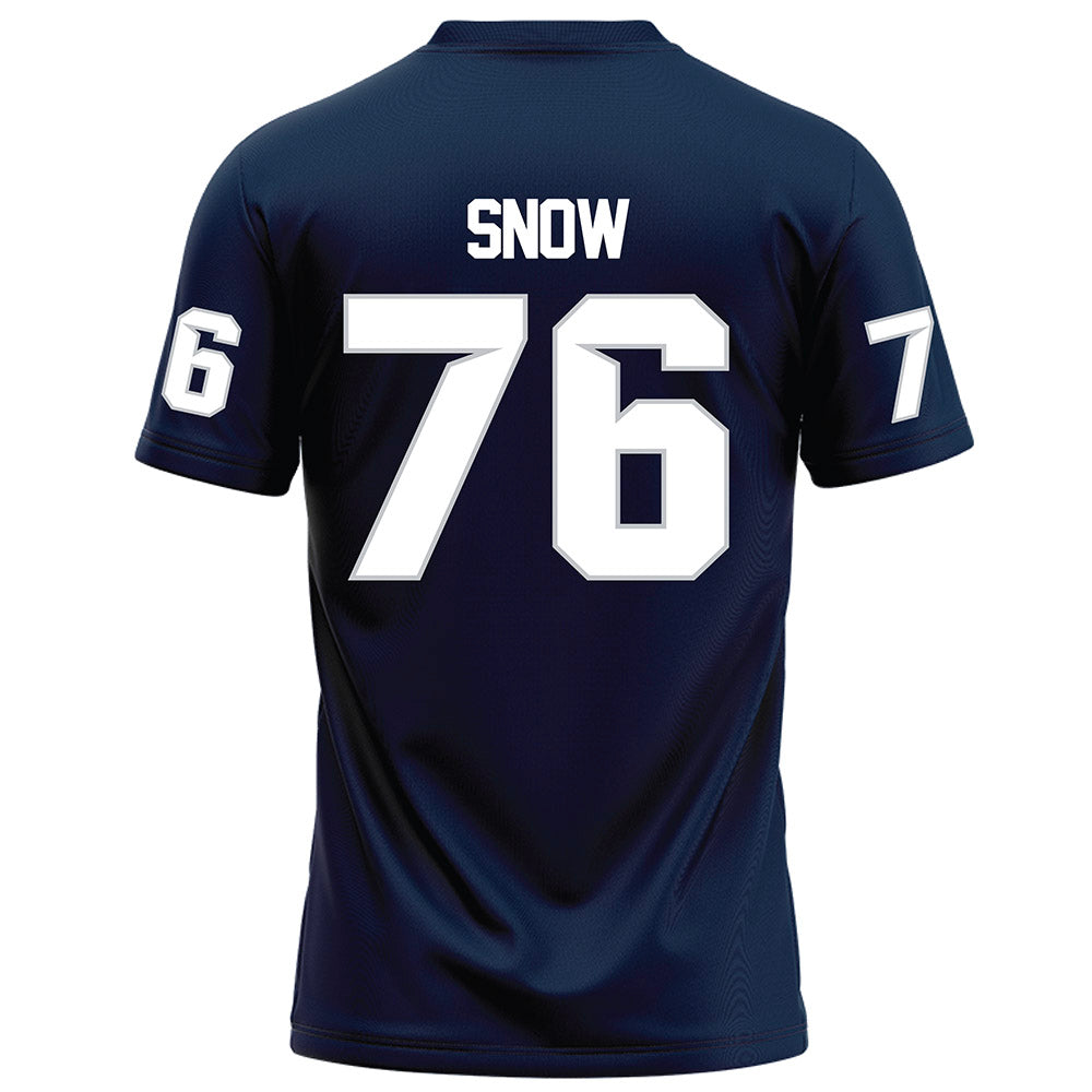 Samford - NCAA Football : Michael Snow - Navy Football Jersey-1