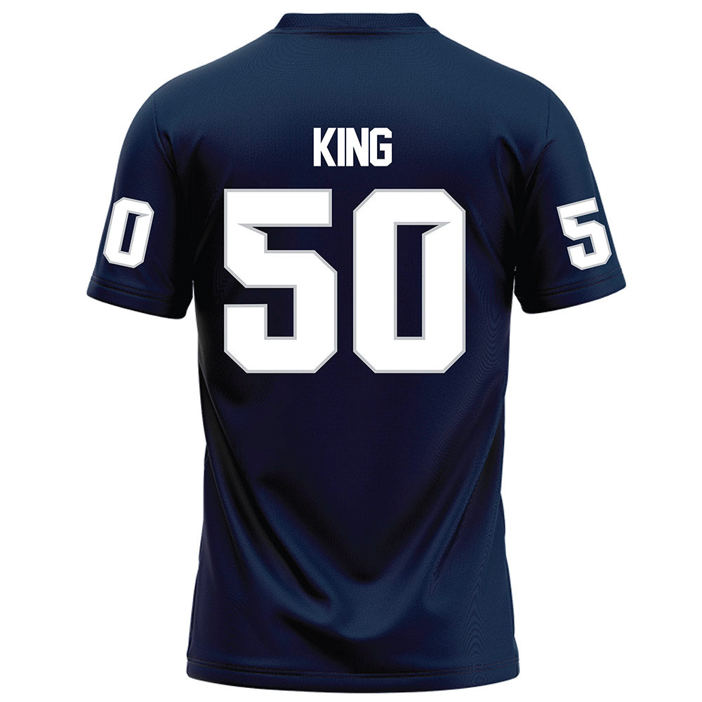 Samford - NCAA Football : Darrian King - Navy Football Jersey