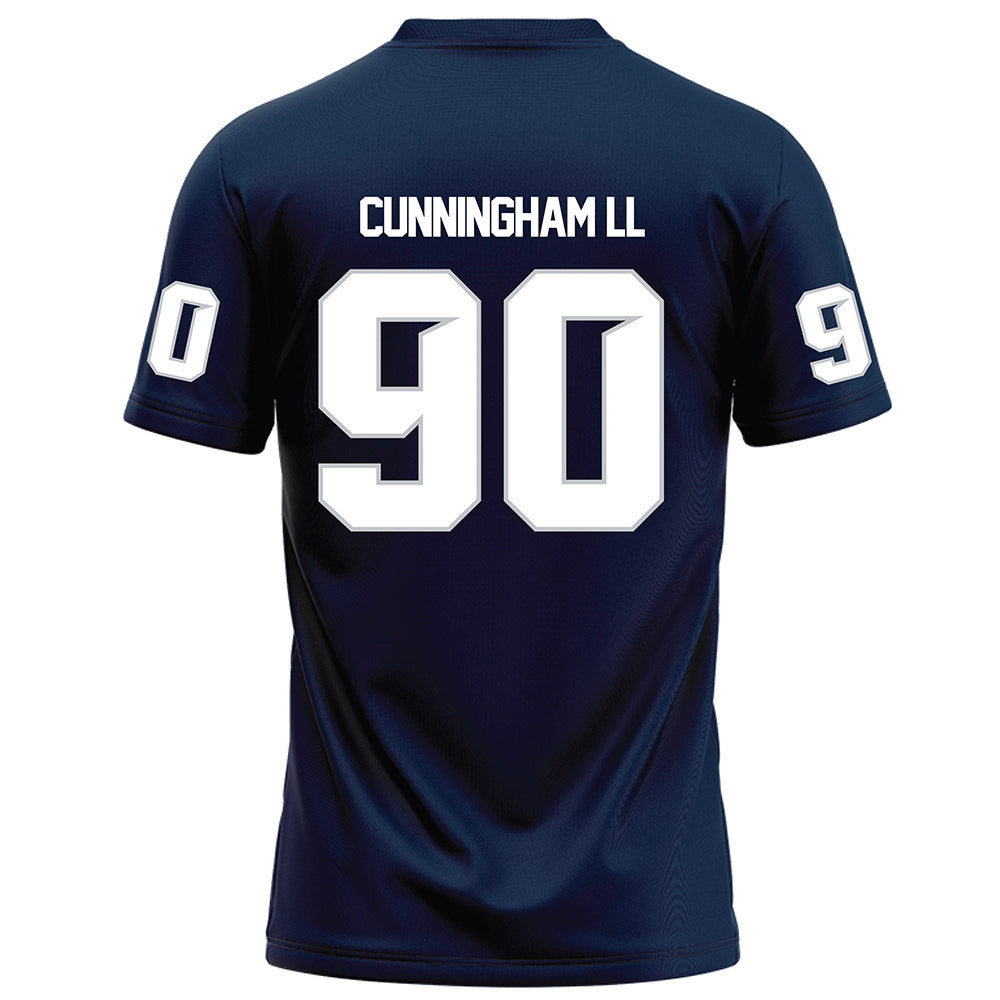 Samford - NCAA Football : Conroy Cunningham ll - Navy Football Jersey