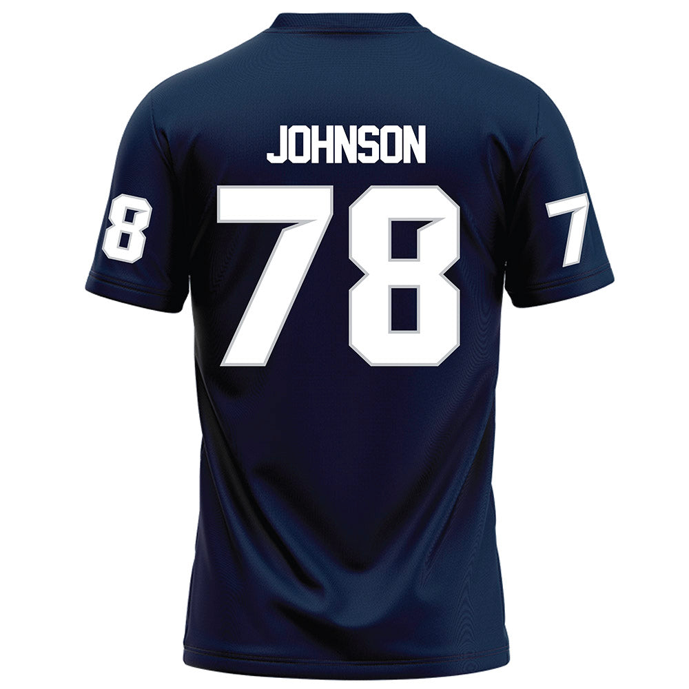 Samford - NCAA Football : Duncan Johnson - Navy Football Jersey