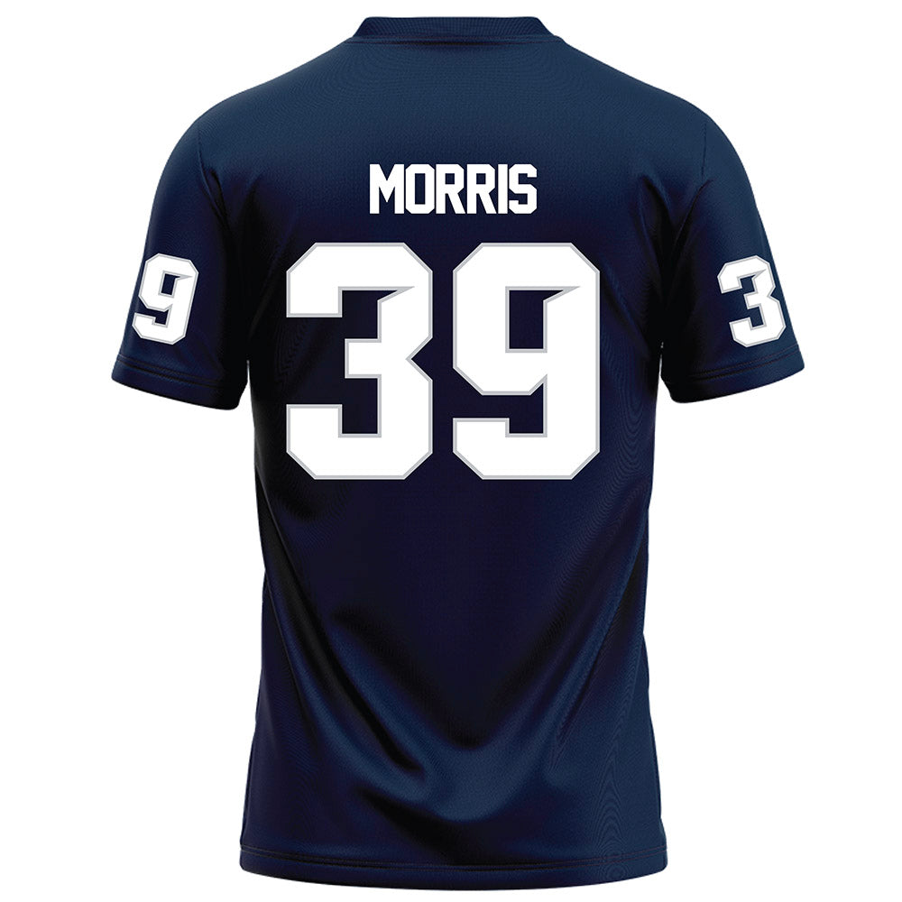 Samford - NCAA Football : Gavin Morris - Navy Football Jersey