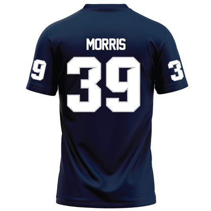 Samford - NCAA Football : Gavin Morris - Navy Football Jersey