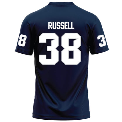 Samford - NCAA Football : Emerson Russell - Navy Football Jersey