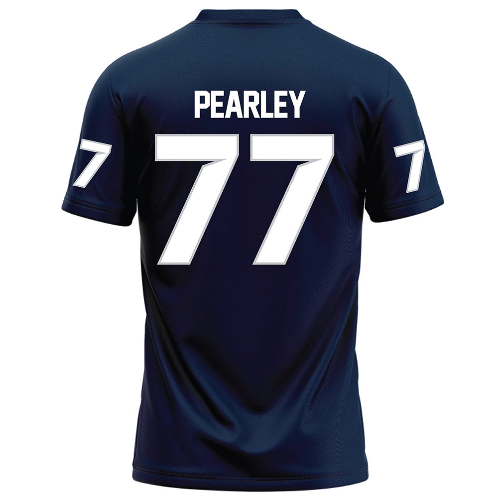 Samford - NCAA Football : Kaleb Pearley - Navy Football Jersey-1