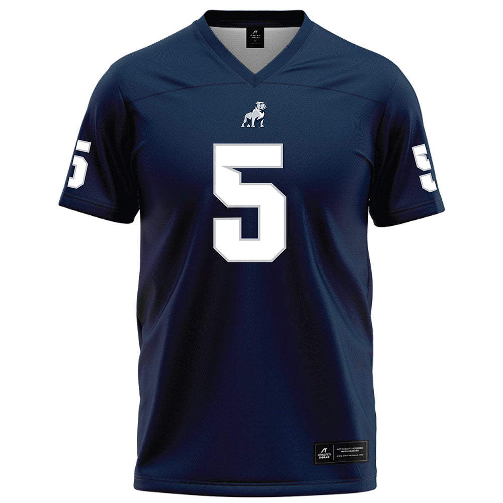 Samford - NCAA Football : Noah Martin - Navy Football Jersey