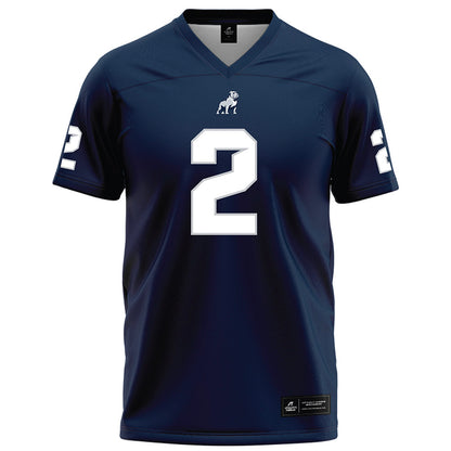 Samford - NCAA Football : Quincy Crittendon - Navy Football Jersey