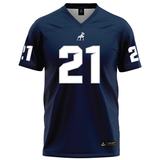 Samford - NCAA Football : Malik Thornton - Navy Football Jersey-0