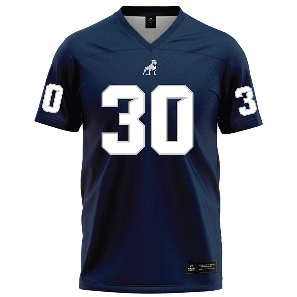 Samford - NCAA Football : Cooper Greer - Navy Football Jersey-0