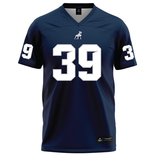 Samford - NCAA Football : Gavin Morris - Navy Football Jersey