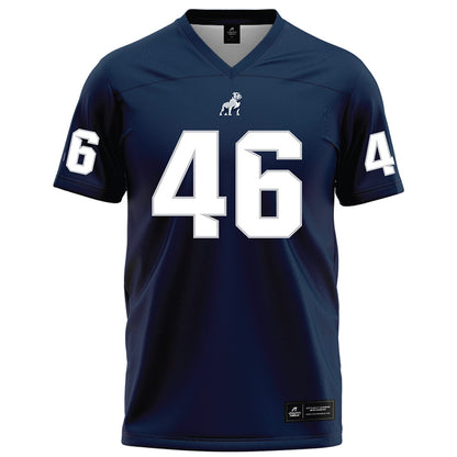 Samford - NCAA Football : Andrew Jordan - Navy Football Jersey-0