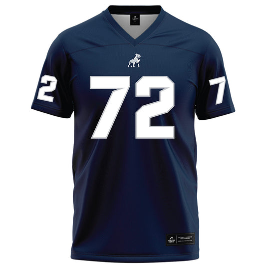 Samford - NCAA Football : Josh Lovett - Navy Football Jersey