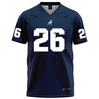 Samford - NCAA Football : Mitch Owen - Navy Football Jersey