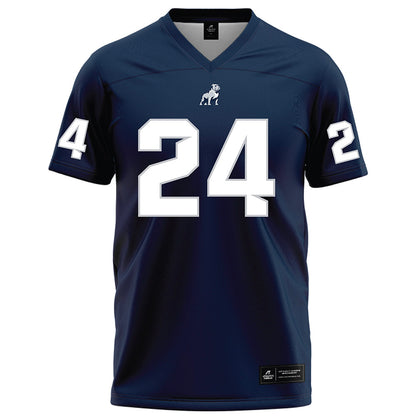 Samford - NCAA Football : Edwin Dearman - Navy Football Jersey