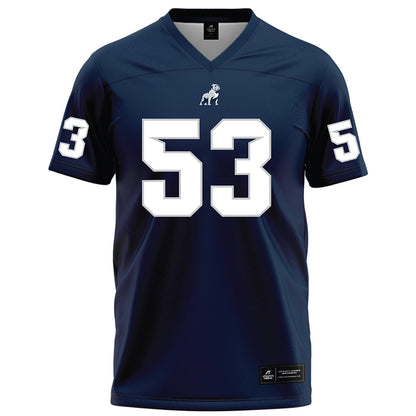 Samford - NCAA Football : Kaden McKeown - Navy Football Jersey-0