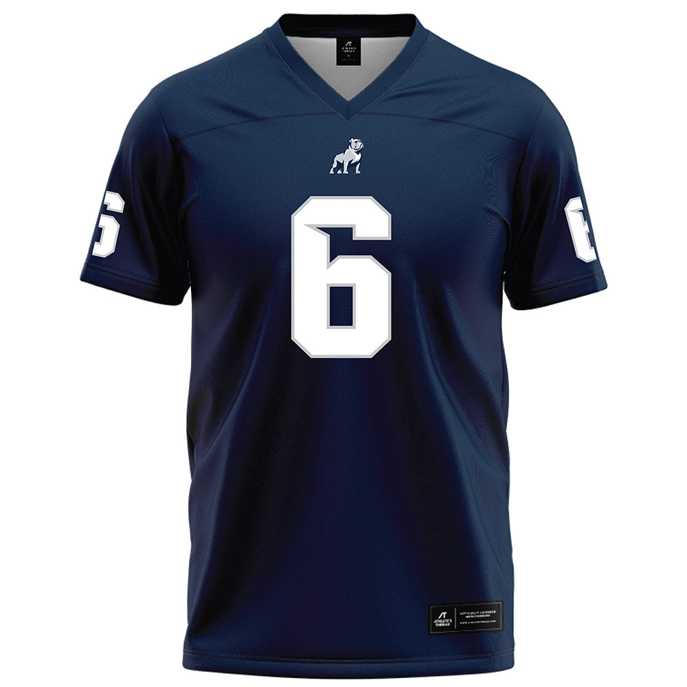 Samford - NCAA Football : Ben Levine - Navy Football Jersey