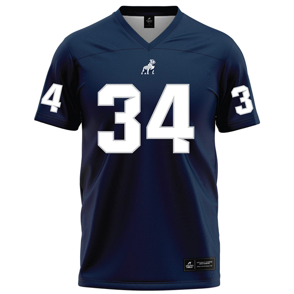 Samford - NCAA Football : Malik Gaither - Navy Football Jersey