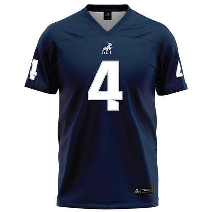 Samford - NCAA Football : Nik Scalzo - Navy Football Jersey