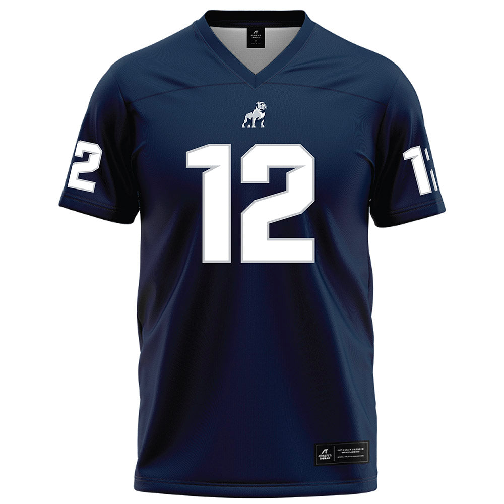 Samford - NCAA Football : Brendan Jenkins - Navy Football Jersey