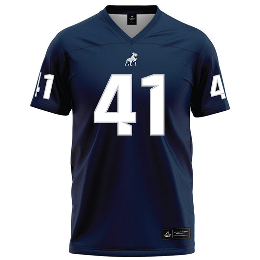 Samford - NCAA Football : Tate Taylor - Navy Football Jersey