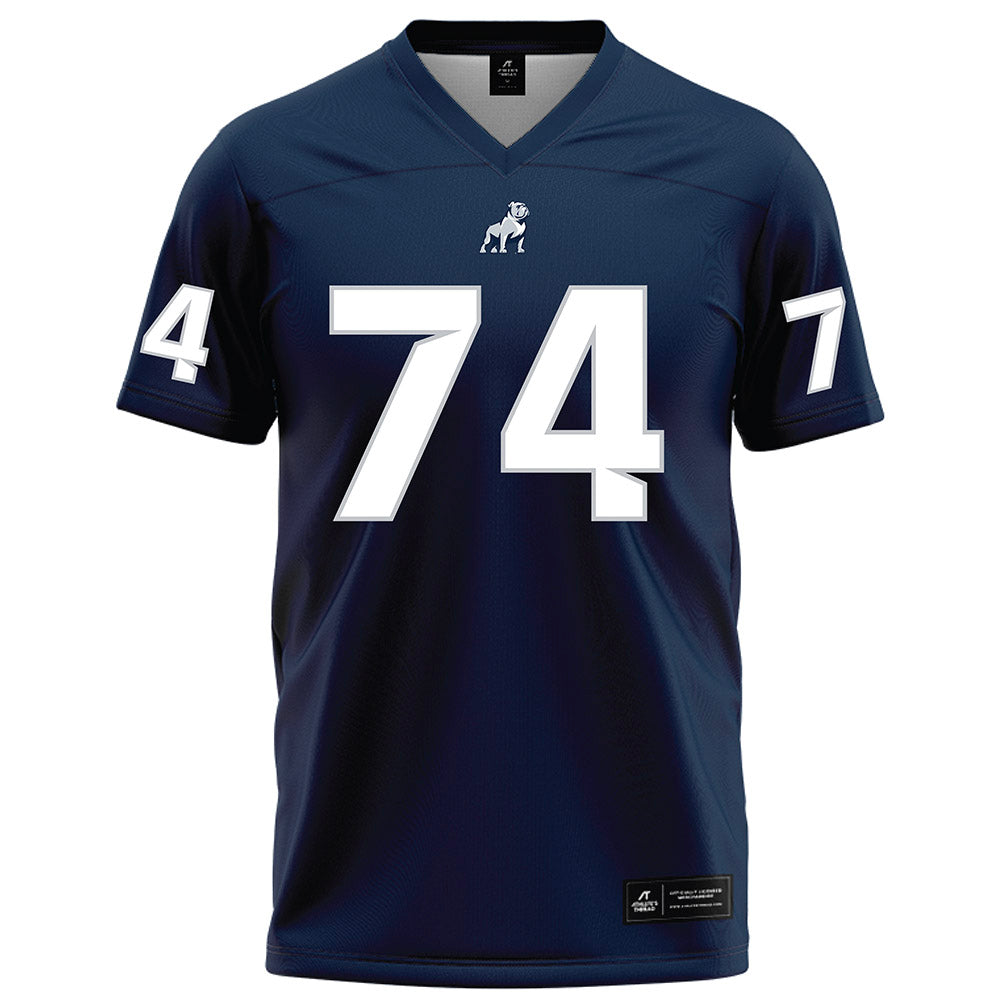 Samford - NCAA Football : Tyler Douthit - Navy Football Jersey