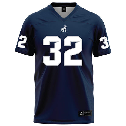 Samford - NCAA Football : Noah Jones - Navy Football Jersey-0