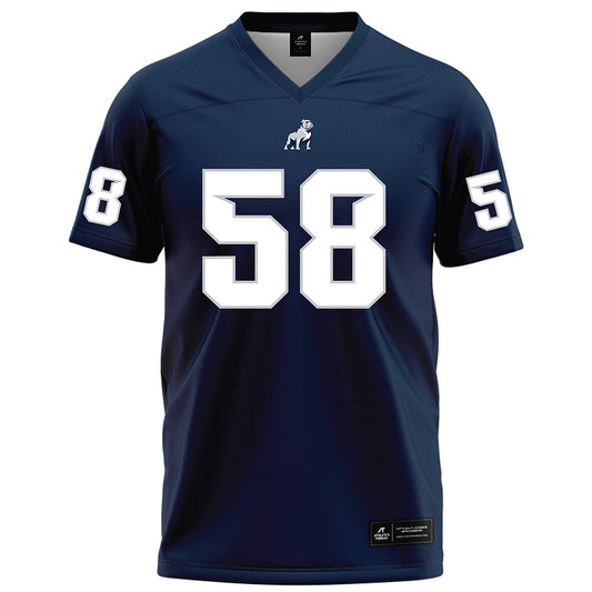 Samford - NCAA Football : Wil Turner - Navy Football Jersey-0
