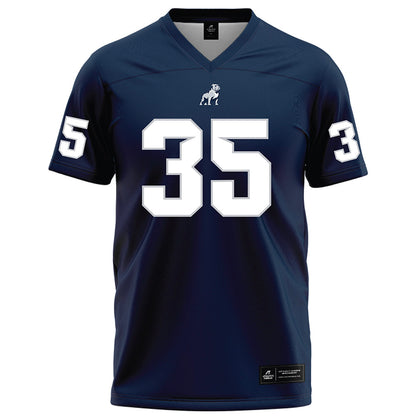 Samford - NCAA Football : Nick Speros - Navy Football Jersey