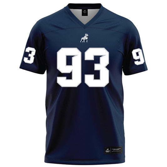 Samford - NCAA Football : Daniel Bettis - Navy Football Jersey