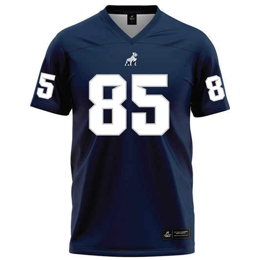 Samford - NCAA Football : Wesley Carlock - Navy Football Jersey