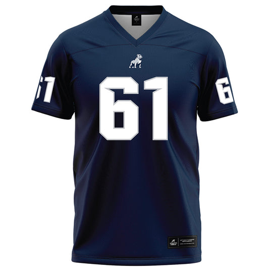 Samford - NCAA Football : Alex Applefield - Navy Football Jersey