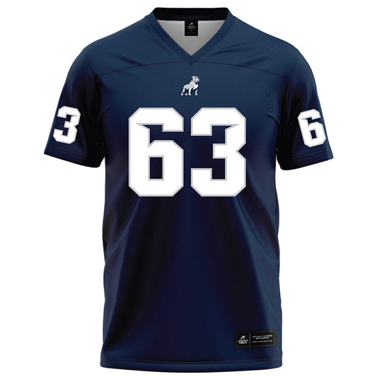 Samford - NCAA Football : Zachary Bond - Navy Football Jersey