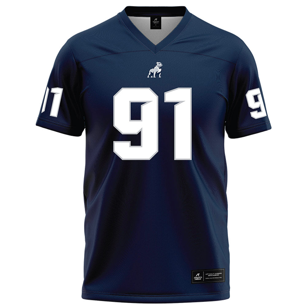 Samford - NCAA Football : Romello Cooper - Navy Football Jersey-0