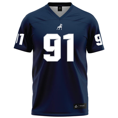 Samford - NCAA Football : Romello Cooper - Navy Football Jersey-0