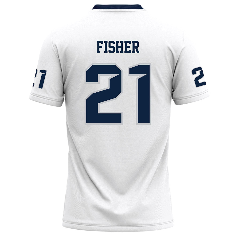 Samford - NCAA Football : Ethan Fisher - White Football Jersey-1