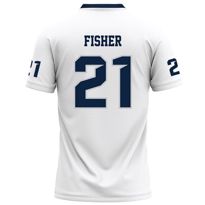 Samford - NCAA Football : Ethan Fisher - White Football Jersey-1