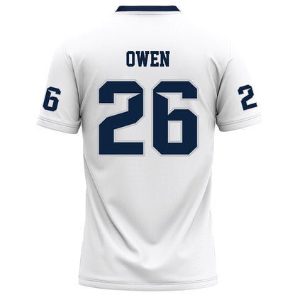 Samford - NCAA Football : Mitch Owen - White Football Jersey