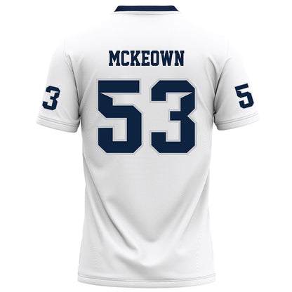 Samford - NCAA Football : Kaden McKeown - White Football Jersey-1
