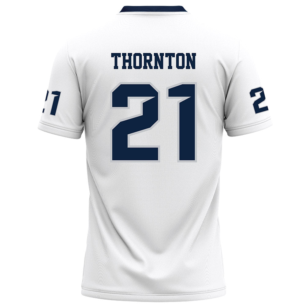 Samford - NCAA Football : Malik Thornton - White Football Jersey-1