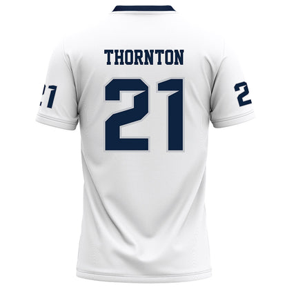 Samford - NCAA Football : Malik Thornton - White Football Jersey-1